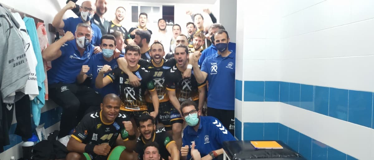 LIGA SACYR ASOBAL: El Ángel Ximénez continúa en la senda de la victoria tras vencer a Helvetia Anaitasuna (32-31)