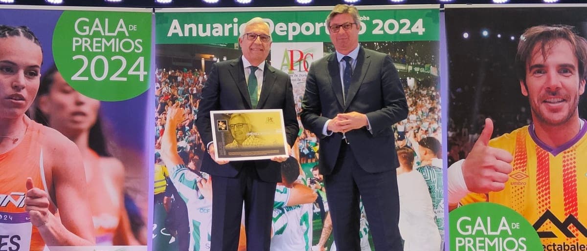 CLUB: Mariano Jiménez, elegido Mejor Gestor Deportivo 2024 por la Asociación de la Prensa Deportiva de Córdoba